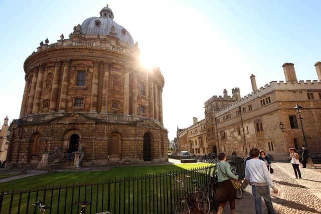 Oxford University has been named the best in the world for three years running and competition for places is fierce. Photo by Oli Scarff/Getty Images.