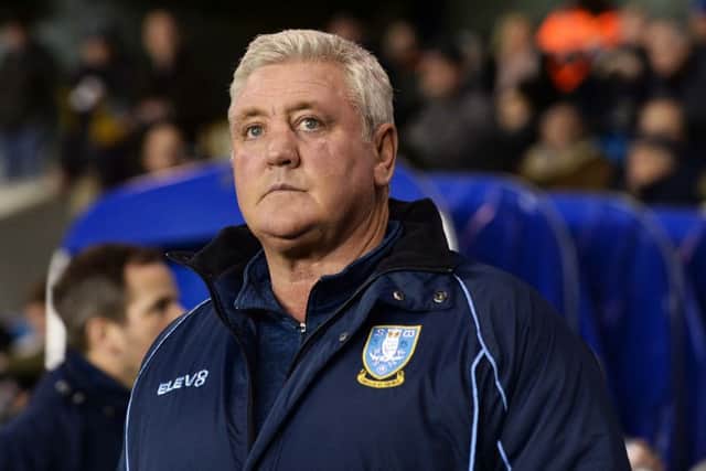 Steve Bruce: Sheffield Wednesday manager takes charge of his first South Yorkshire derby. (Picture: Steve Ellis)