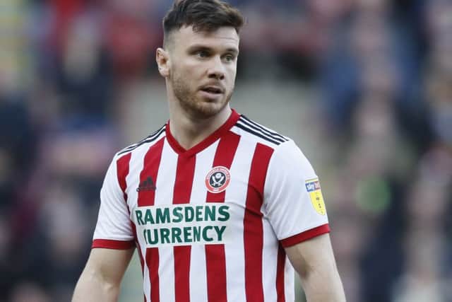 Scott Hogan of Sheffield United during the 4-0 win over Reading (Picture: Simon Bellis/Sportimage)