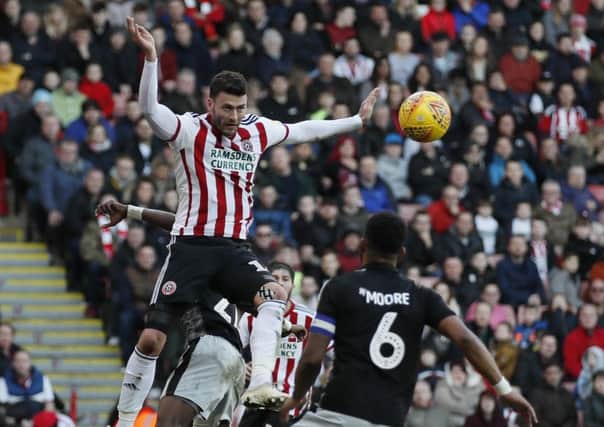 Gary Madine is quickly winning over Sheffield United fans (Picture: Simon Bellis/Sportimage)