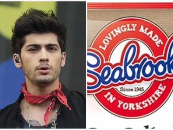 Malik has tweeted a message to Yorkshire-based crisp manufacturers Seabrook. PIC: Suzan/EMPICS Entertainment