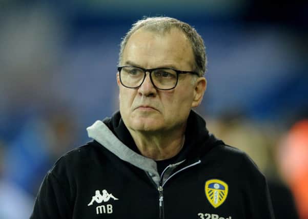 Head coach Marcelo Bielsa was in the habit of sending Leeds United scouts to watch opponents training (Picture: Tony Johnson).