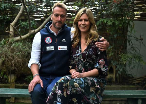 Ben Fogle and his wife Marina. Photo credit: Kirsty O'Connor/PA Wire
