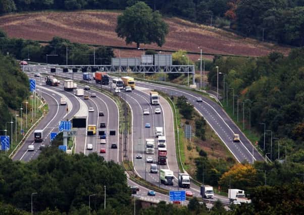 What can be done to ease congestion on the M62?