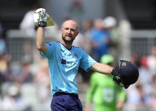 Yorkshire's Adam Lyth: Sights on new competition.