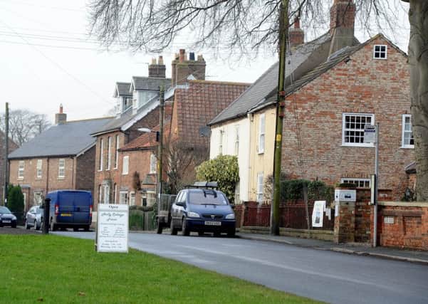 The village of Tollerton has fared better than most of its counterparts but there is a potential blot. Picture by James Hardisty.