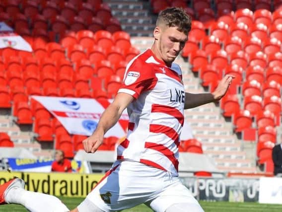 Doncaster Rovers defender Joe Wright