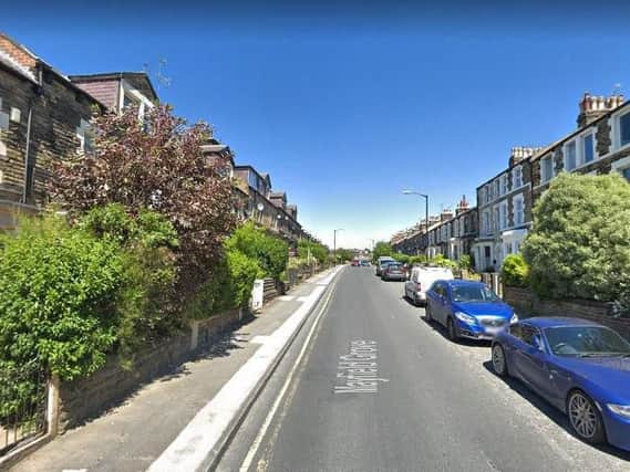 The burglary happened in Mayfield Grove, Harrogate. Picture: Google