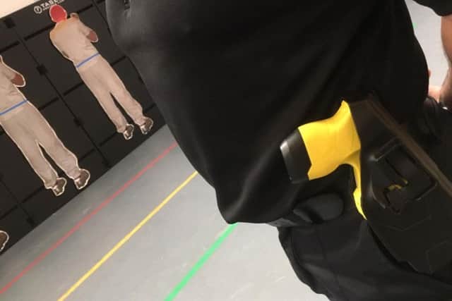 A new model - the Taser X2 - was introduced by the force around six months ago.