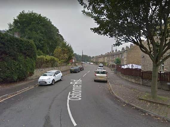 Shots were fired at a car in Osborne Road, Birkby. Picture: Google