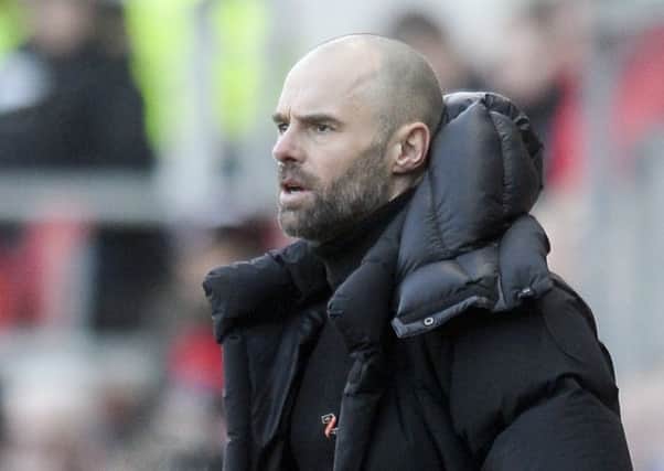 Rotherham United chief Paul Warne: Buoyed by the atitude of his players.