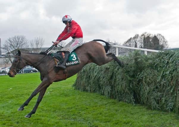 Blaklion won the 2017 Becher Chase over the Grand National fences under Gavin Sheehan.