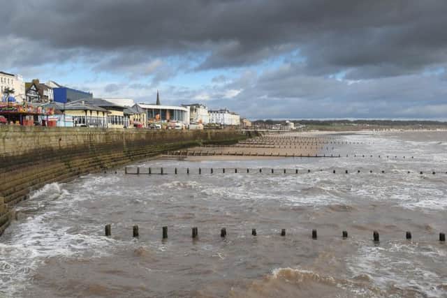 Emergency services were called to this area of Bridlington seafront at around 8.20pm last night.
