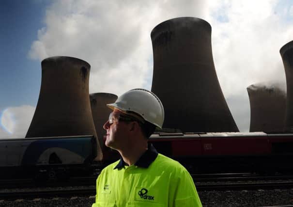 Drax Power Station, near Selby..CEO Andy Koss is pictured.24th May 2018 ..Picture by Simon Hulme