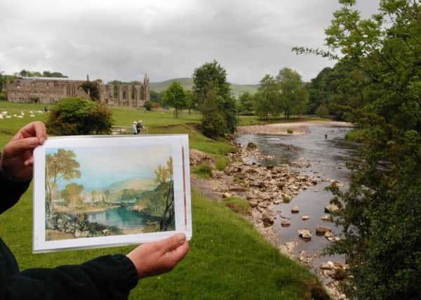Bolton Abbey, on the Turner trail. PIC: Bruce Rollinson