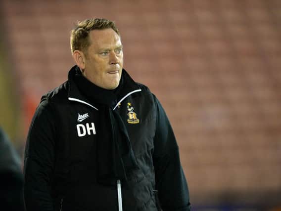 David Hopkin left his role as Bradford City manager this week