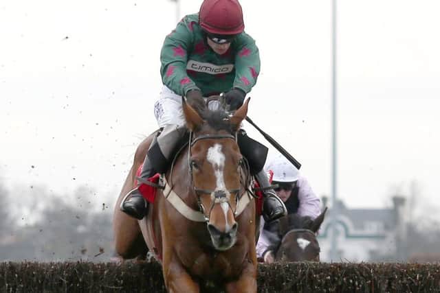 Jonathan Burke and the Mick Channon-trained Glen Forsa came to prominence when winning at Kempton on December 27.