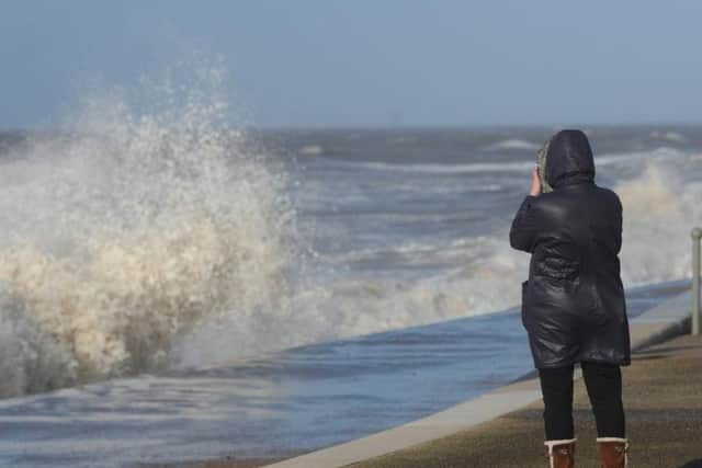 Storm Freya is set to bring large waves to coastal areas.