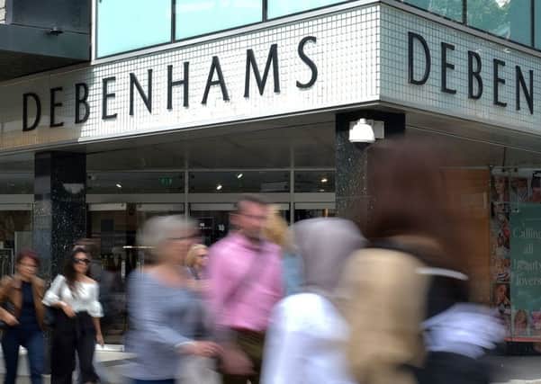 File phto dated 10/09/18 of Debenhams in Oxford Street, Photo credit should read: Nick Ansell/PA Wire