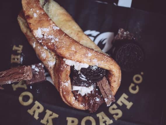 The ChoccyPud wrap launches in stores today.