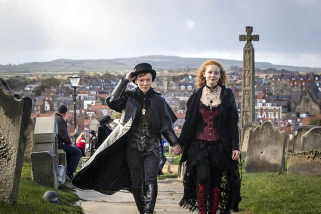 Around 7,000 goths traditionally attend the event