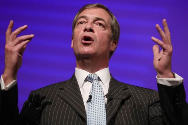 Nigel Farage is the former Ukip leader.