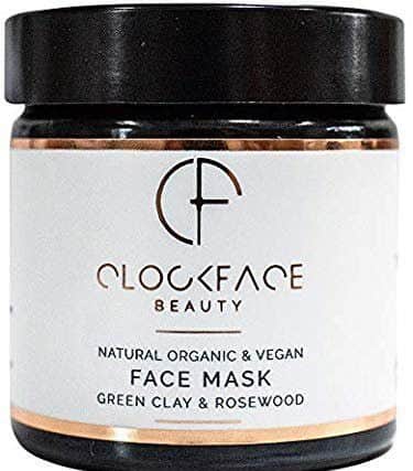 Clockface Beauty Green Clay & Rosewood Face Mask: This is a 99 per cent organic blend of green and white clay, enriched with essential oils, vitamin E and other all-natural ingredients. It refreshes, softens and tones, regenerating skin, reducing scars, blemishes and signs of ageing. Apply for 10 minutes and wait as the clay exfoliates, pulling impurities from pores. It costs £24 at Clockfacebeauty.com.