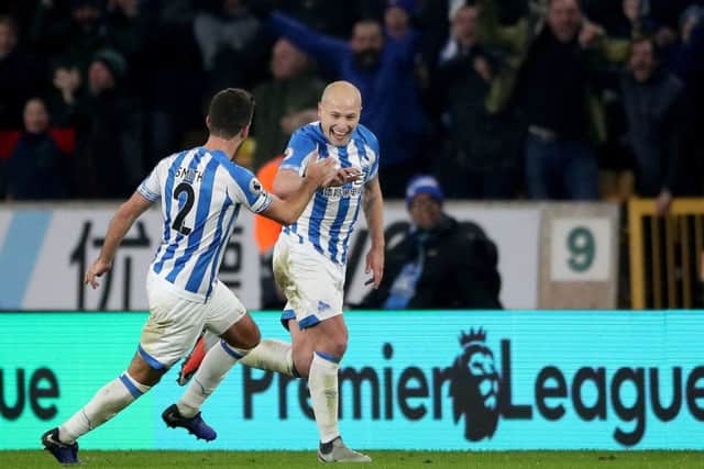 IN DEMAND: Huddersfield Town's Aaron Mooy (right). Picture: Nick Potts/PA