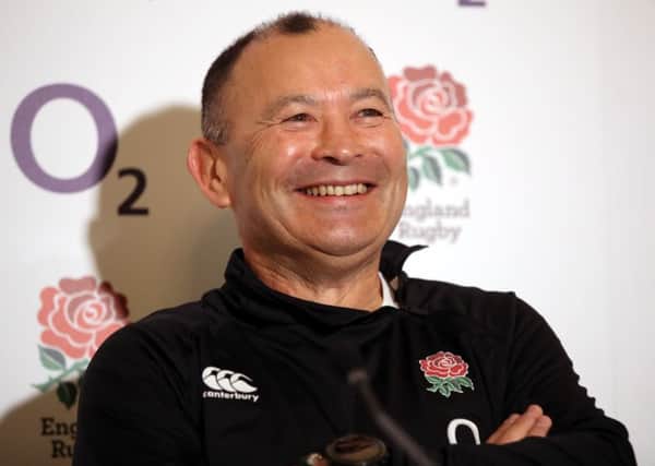 England head coach Eddie Jones pictured during a media conference at Pennyhill Park, Bagshot on Thursday (Picture: Andrew Matthews/PA Wire).