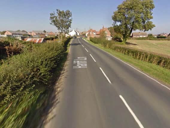 The crash happened on Hariff Lane near Burstwick on Thursday, March at about 9.45pm.