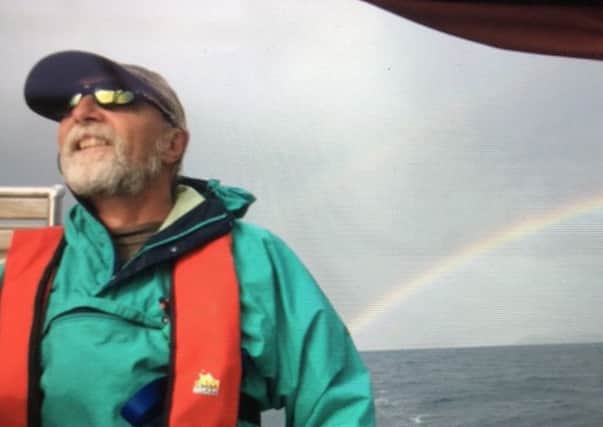 Beyond the sea: Dave Shaw hopes to sail around the world.