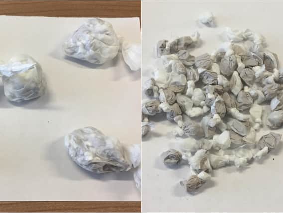 Heroin and crack cocaine worth thousands of pounds on the street has been sized from a Yorkshire town. Photo credit:Humberside Police