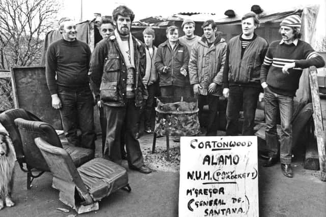 Cortonwood colliery pickets, March 21, 1984.