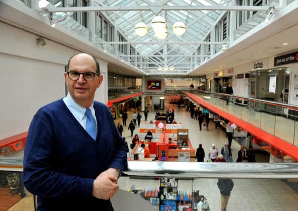 010319   Edward Ziff Chairman  and Chief Exec of Town Centre Securities   in the Merrion Centre, Leeds,