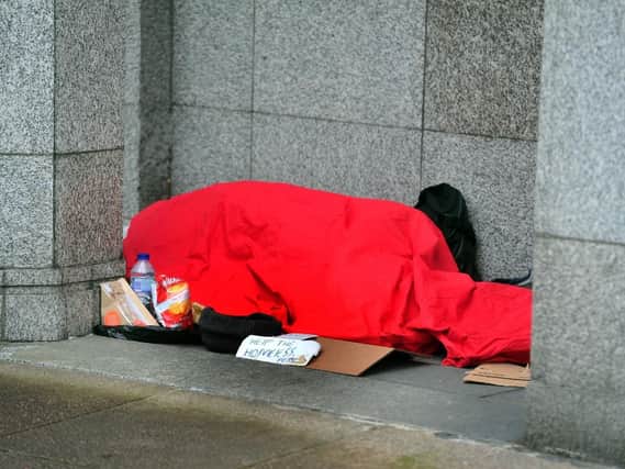 Homelessness in Leeds.