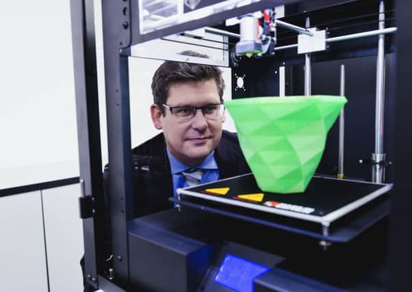 Better by design: Steve Burrows, managing director of Kora 3D, suspended sales of all its printers to help improve the safety of machines across the industry.