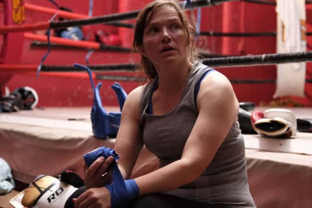 Jessica Hynes in a scene from her latest film, The Fight. (Picture: GARETH GATRELL).