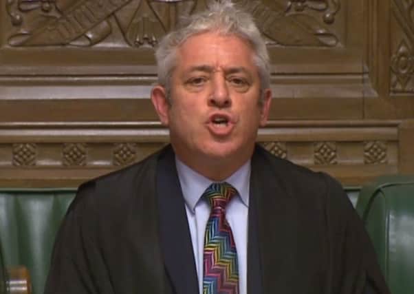 Speaker John Bercow has triggered a constitutiional crisis by saying that Theresa May's EU Withdrawal Agreement must be amended before it is put to MPs again.