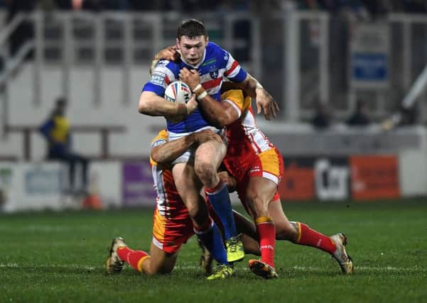 CRUEL BLOW: Wakefield's James Batchelor faces up to three months out.
 Picture Jonathan Gawthorpe