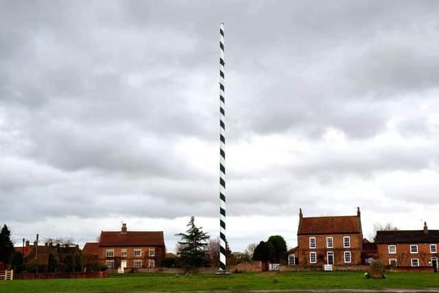 Nun Monkton has reputedly the tallest maypole in England, at 27 metres high.