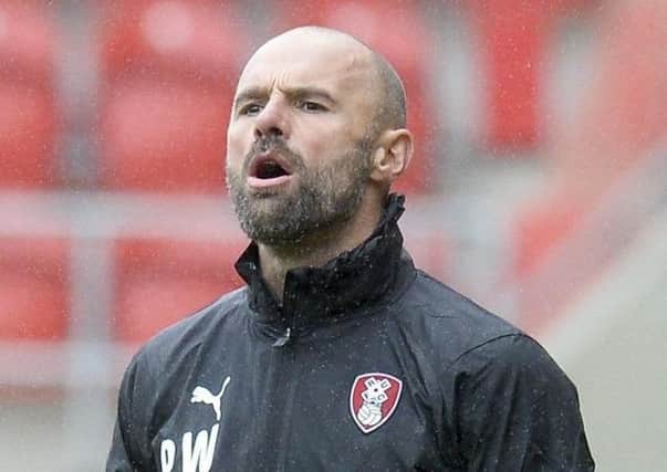 Rotherham United manager Paul Warne: Faces home-town club.