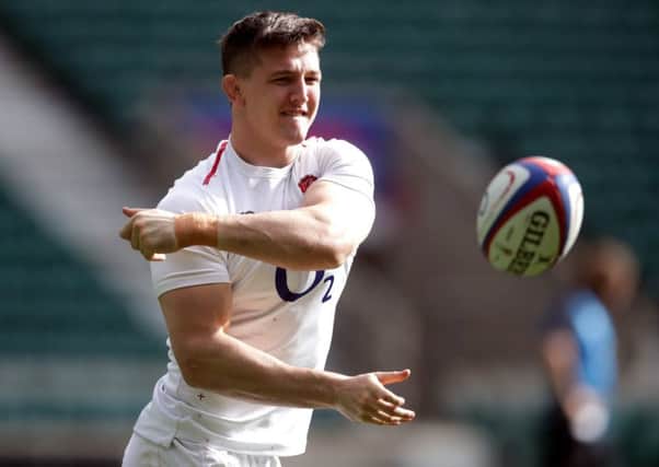 England's Tom Curry during the training session at Twickenham Stadium,(Picture: Adam Davy/PA Wire)