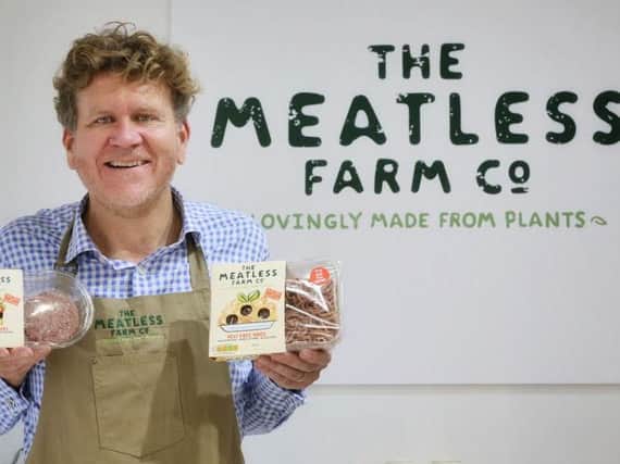The Meatless Farm's chief executive, Robert Woodall