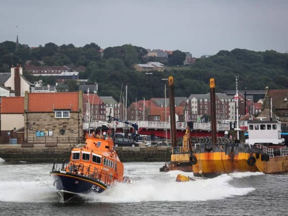 Whitby RNLI's all-weather lifeboat.