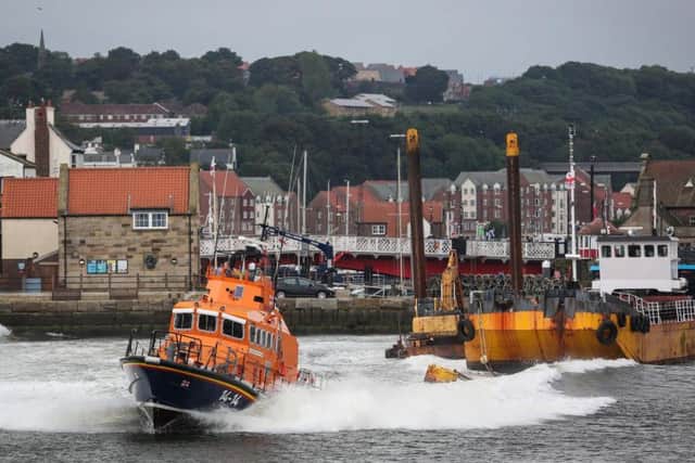 Whitby RNLI's all-weather lifeboat.