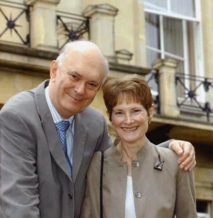 Supplied picture of Sir Alan Ayckbourn and Lady Ayckbourn who are teaming up with Sir Ben Kingsley to promote a new arts festival in Scarborough.