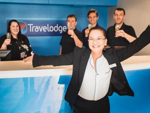 Team members from Travelodge's York hotels