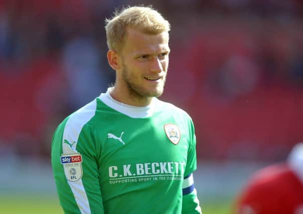Adam Davies: Barnsley goalkeeper has not conceded a goal in six successive games. (Picture: Tony Johnson)