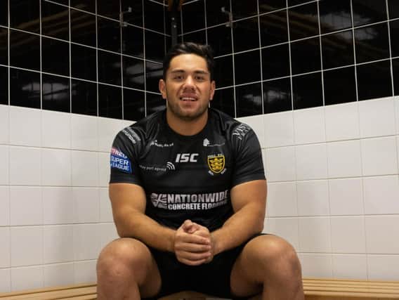 Andre Savelio gets acclimatised at new club Hull FC