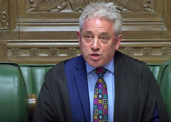 Speaker John Bercow is at the heart of a constitutional row over Brexit.